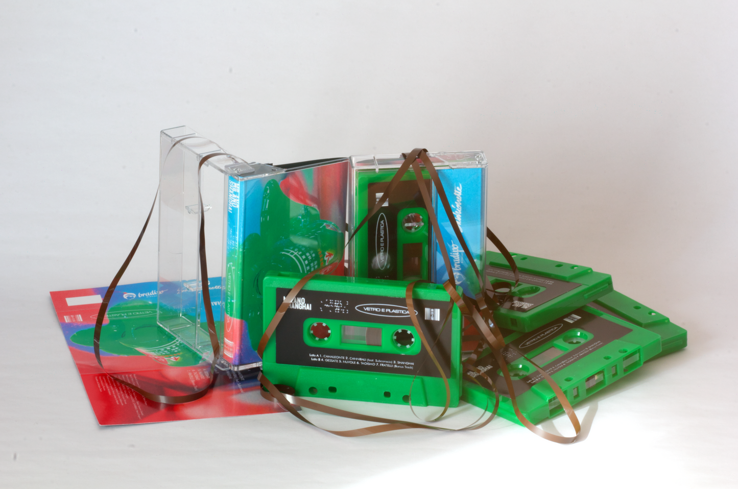 MILANO SHANGHAI - VETRO E PLASTICA (cassetta verde, 100 copie numerate, edizione limitata)