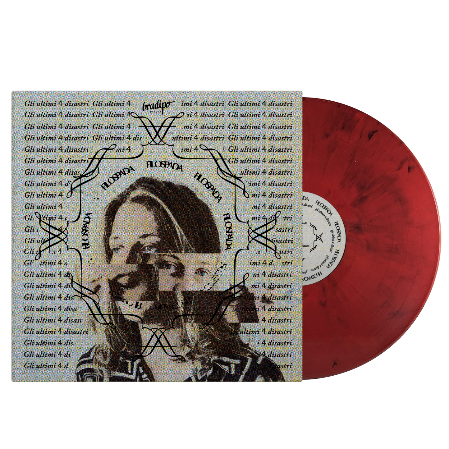 filospada – Gli ultimi 4 disastri (LP rosso, 50 copie numerate, edizione limitata)