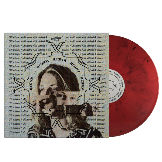 filospada – Gli ultimi 4 disastri (LP rosso, 50 copie numerate, edizione limitata)